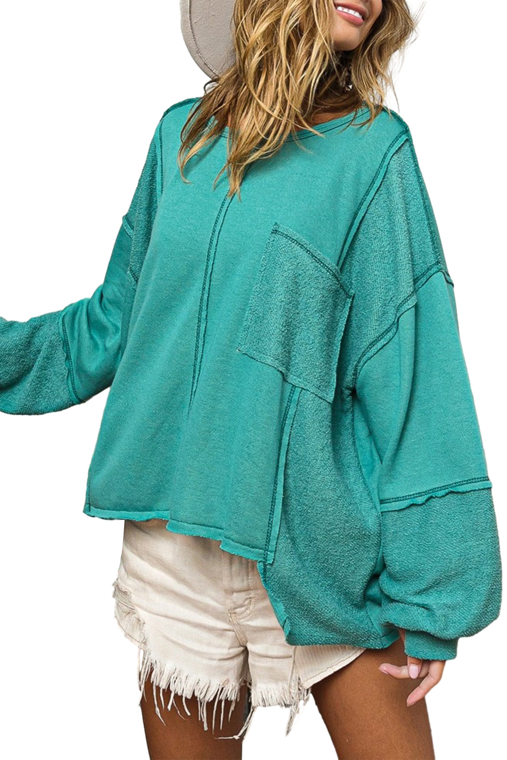 High Low Baggy Sweatshirt