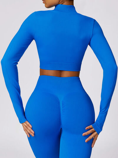 Zip Up Long Sleeve Activewear