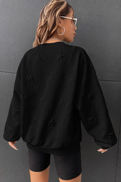 Star Lantern Sleeve Sweatshirt