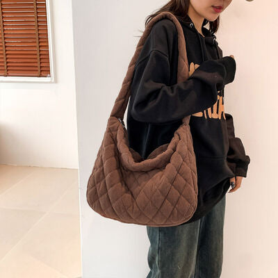 Corduroy Shoulder Bag