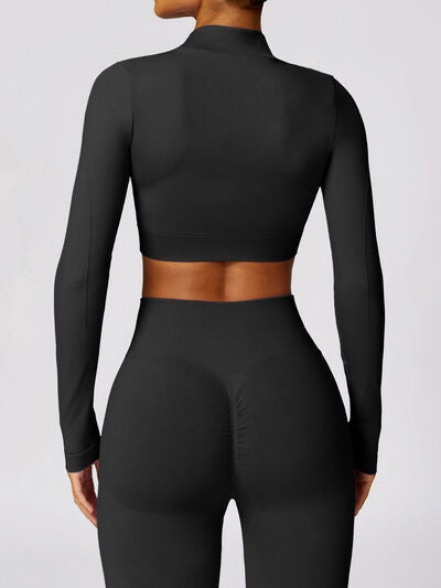 Zip Up Long Sleeve Activewear