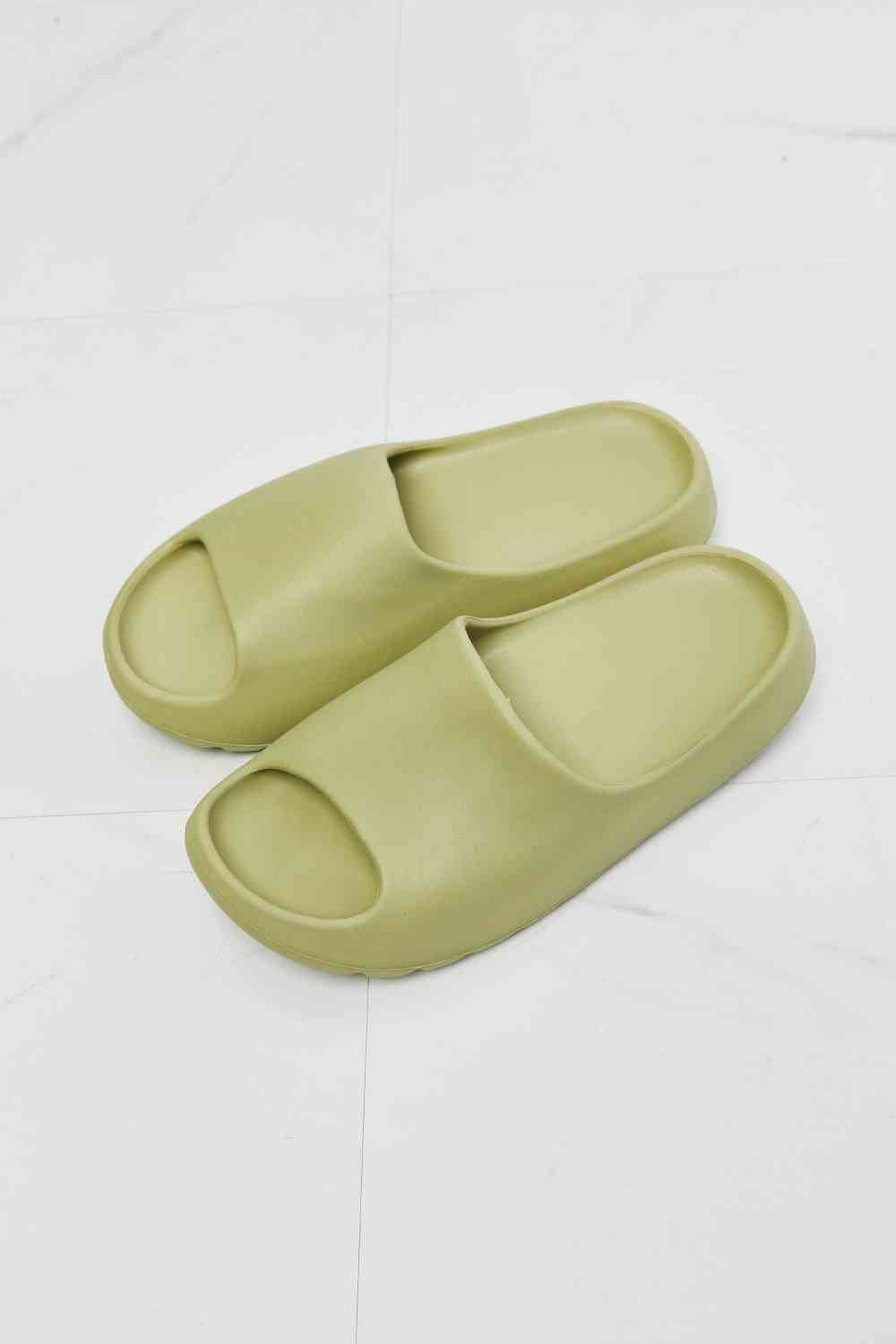 Comfort Zone Slides in Green