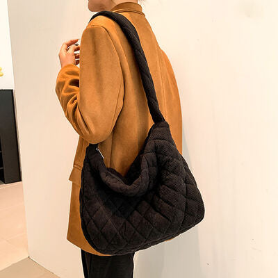 Corduroy Shoulder Bag