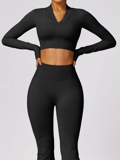 Zip Up Long Sleeve Activewear