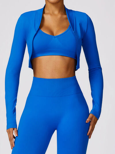 Zip Up Long Sleeve Activewear