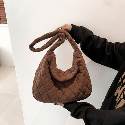 Corduroy Shoulder Bag