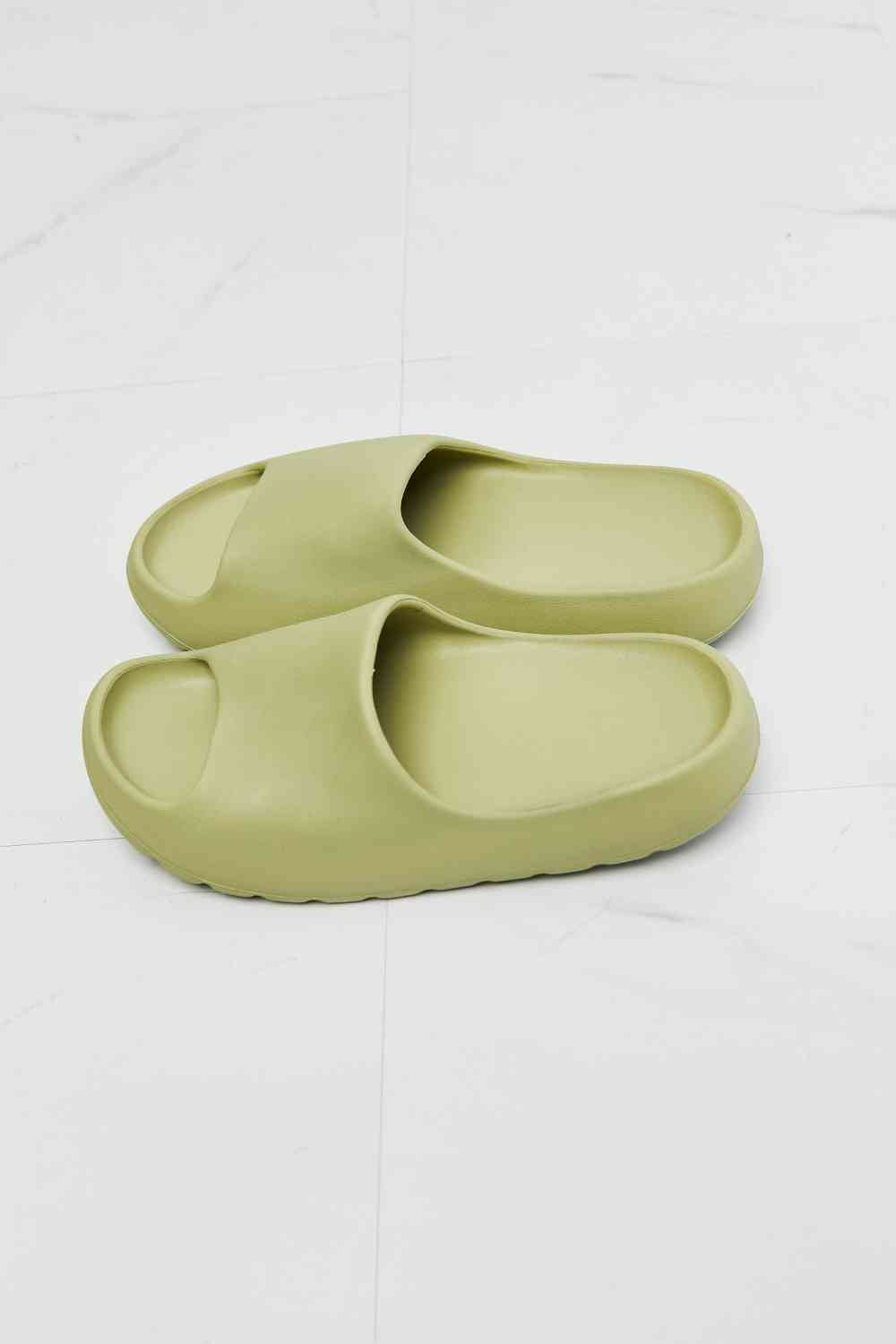 Comfort Zone Slides in Green