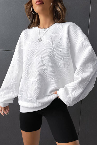 Star Lantern Sleeve Sweatshirt